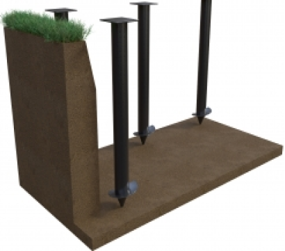 Фундамент на винтовых сваях